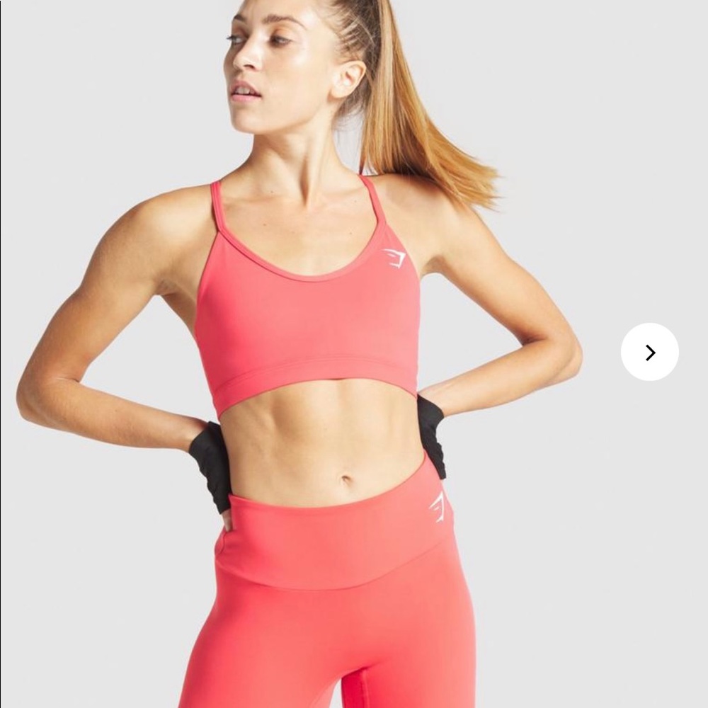 Gymshark V Neck Sports Bra NWOT